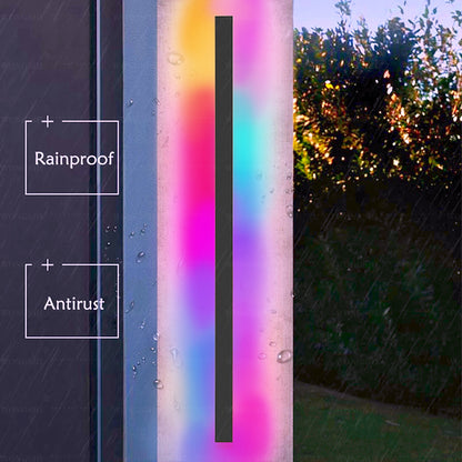 Waterproof Outdoor IP65 RGB Wall Light 30CM 10W Outdoor Wall Light